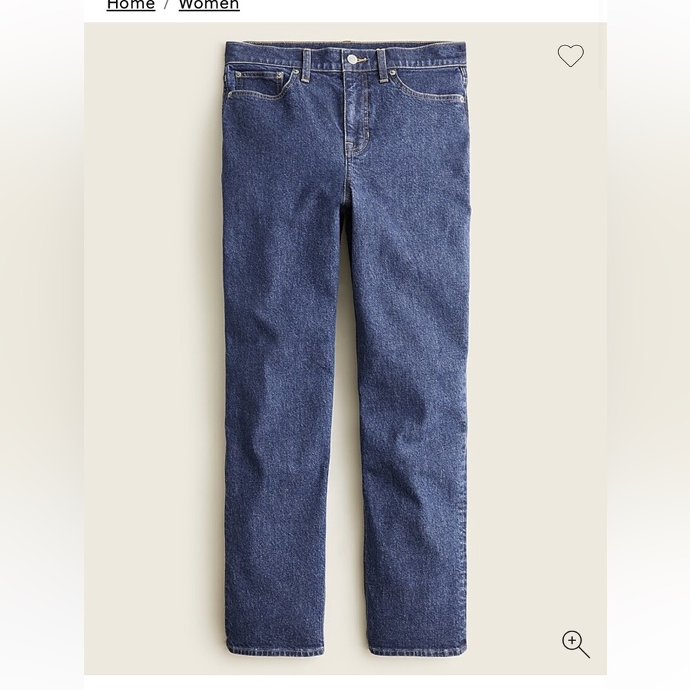 High-rise '90s classic straight-fit jean in Cooper Square wash